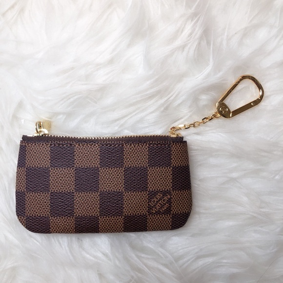 ❤️SOLD❤️new LOUIS VUITTON key pouch damier ebene - Picture 2 of 4